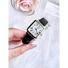 CITIZEN 星辰 田馥甄代言 XC系列 輕奢光優雅方形五局電波質感女錶 ES9502-12A