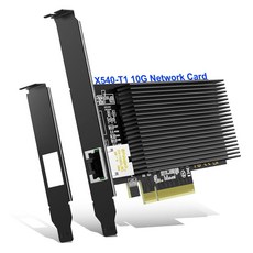 새로운 10G Base-T PCI-e4 0 X1 네트워크 카드 Marvell AQC113 컨트롤러 NICGIGA 10Gb 이더넷 어댑터 지원 WOL 10Gbe RJ45 포트, X540-T1