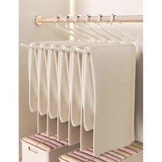 바지 걸이, 10개, 화이트