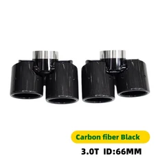 2020 2025 랜드로버 디펜더 머플러 배기 파이프 팁 노즐 007 케인 스퀘어 마우스 테일 스로트 블랙 헤드, [02] 3.0 T