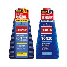 施華蔻Seborin咖啡因洗髮露/薑萃取頭髮液，德國原裝進口，無矽靈，強健髮根，調理頭皮, 1個, 咖啡因洗髮露 250mlx 1瓶