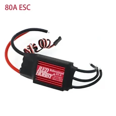 RedHobby 80A 양방향 브러시리스 ESC 3-7S 원격 제어 자동차 보트 공압 수중 프로펠러 용 리튬 이온/Li-po, 01 80A ESC