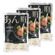부드럽고 담백한 명품 안키모(아귀간), 3개, 250g(스테이크용 원형)