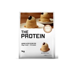 자프로 프로틴 1kg 몽블랑 맛 유청 단백질 11가지 비타민, 1개