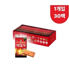 화락 착화제 파이어깍두기 소형(1개입) 불쏘시개 숯 장작 캠핑용품 바베큐 파이어스타터, ., 30개