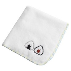 Gyotto Onigiri-san 刺繡手巾 260 毫米, 1個, 金和普拉姆