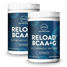 엠알엠 리로드 BCAA+G 포스트 웍아웃 리커버리 워터멜론, 330g, 2개