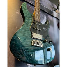 YAMAHA Pacifica PAC 612 VII FM Indigo Blue 虎紋電吉他 孤獨搖滾 小孤獨, 1個