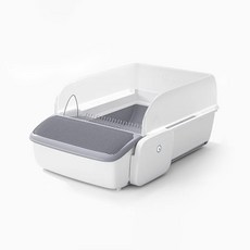 MagicScoop魔鏟 全自動貓砂機貓砂盆 全貓砂通用 智能除臭 寵物用品, 白色, 1個