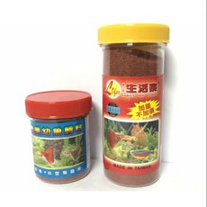 Lofor 生活家 南美幼魚飼料，小型魚燈科魚專用漂浮增艷配方, 1個, 大罐(120g)