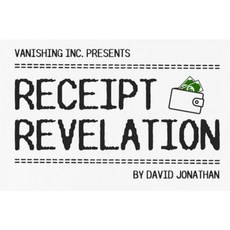 마술 공연 데이비드 조나단의 영수증 공개 - 트릭 238388, 마술 공연 데이비드 조나단의 영수증 공개 - 트릭 23