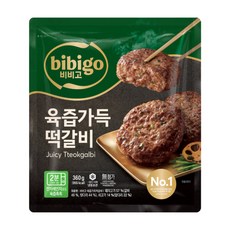 (냉동)[비비고]육즙가득 떡갈비, 2개, 360g