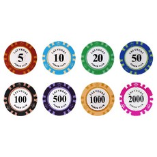 高質感皇冠籌碼 德州撲克專用 遊戲籌碼幣 陶土含鐵耐磨籌碼組, 25元, 1個