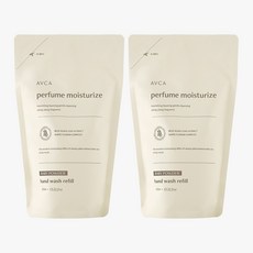 아브카 퍼퓸 핸드워시 리필 베이비파우더 450ml 2개