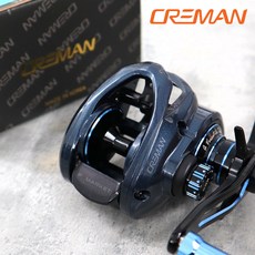 크레만 V7 브이세븐 11KG 선상 베이트릴, 지깅핸들, 4.8 우핸들, 혼합색상, 지깅 우핸들 4.8:1