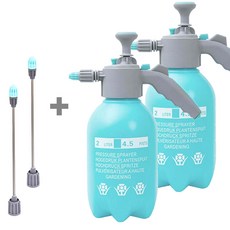 롱노즐 무료증정 민트컬러 2리터 압축분무기, 2개, 민트