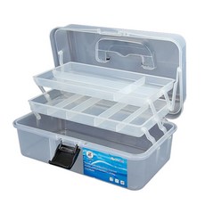 다용도 3단 투명수납함, 1개