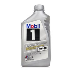 Mobil1 美孚 機油 ECF 0W40 946ml 歐系車專用 全合成 API SP 美國原裝 庫柏蒂諾, 1個, 汽油/汽油