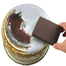 녹 제거 스펀지 찌든때클리너 냄비탄자국제거 주방청소용품, 1개, 1개