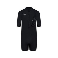 [브랜드정품]아레나 여아동 액셀 3부 반신 슈트 (A5SG1GI10_BLK) 강습수영복 휴가수영복