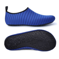 남녀공용 아쿠아 슈즈 물놀이 커플 스트라이프 남성용 아쿠아 슈즈 신발 여름 여성용