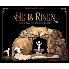 He Is Risen: Rocks Tell the Story of Easter Hardcover, Zondervan, English, 9780310764861