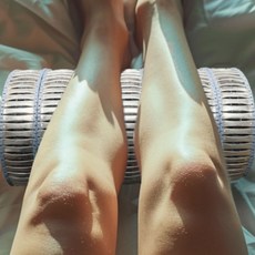 모미아라 죽부인 쿨부인 무더운 여름 꿀잠 끌어안는 여름베개 바디필로우 불면증완화 열감식히기, 중형