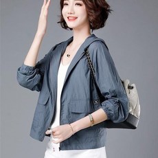 샵앤 여성 바람막이 냉기차단 후드 집업 점퍼 WON-WJP-WFISQFL