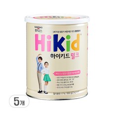 후디스 하이키드 밀크, 600g, 5개