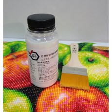 보석십자수 코팅제 150ml 비즈십자수코팅제 8호붓 포함 구슬십자수십자수 전용유광코팅제, 붓8호, 1개
