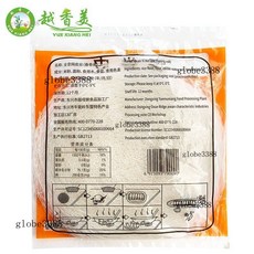 越全意 春捲皮 黃白網皮 米網皮絲 200g*5袋 薄餅 春捲 擺盤 多色可選, 1個