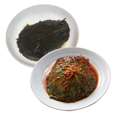 선미식가 양념깻잎 1kg + 간장깻잎 1kg 깻잎장아찌, 4개