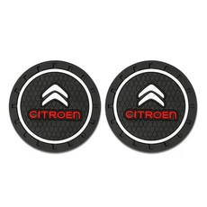 시트로엥 C2 DS3 Xsara Berlingo용 차량 미끄럼 방지 실리콘 패드 물컵 홀더 음료 코스터 액세서리, 02 2Pcs-Citroen