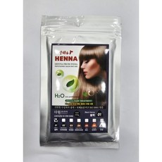 [태민사] H20 헤나 파우더100g 헤나염색약 식약청허가제품 헤나가루 헤어영양앰플 증정 가루염색약 순한염색, 1개, 다크브라운