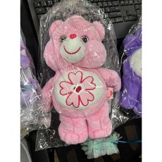 韓國 care bears 櫻花愛心熊 玩偶 27cm, 1個