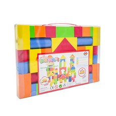 EVA泡棉安全積木41塊組，兒童益智玩具，啟發創造力，培養空間概念, 泡棉積木41入, 1個