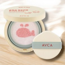 AVCA 嬰幼兒礦物物理防曬氣墊 13g, 1個, 兒童防曬氣墊