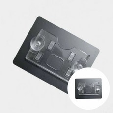 사보상점 주차증 케이스 압착고무형