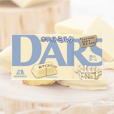 일본 모리나가 다스 화이트 초콜릿 세트, 10개, 46g