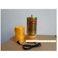 電動轉經輪, “嘛呢括羅”觀音心咒小號標準款電動轉經輪, 1個