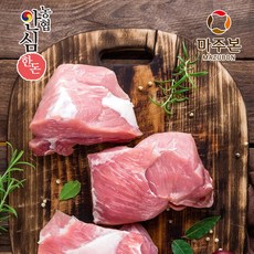 농협안심한돈 냉장 등심 덩어리 500g, 1개