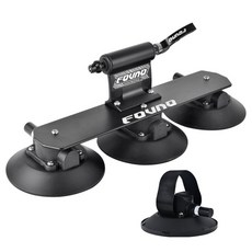 승용차자전거캐리어 자전거캐리어 fovno 어리버리 자전거 랙 for car roof 흡입 컵 Bicycle carrier 퀵 릴리스 알루미늄 합금 루프 랙 for 12 bike, 1 바이크 블랙에 맞습니다., 1개