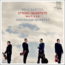 [CD] Jerusalem Quartet 바르톡: 현악 사중주 1집 2 4 6번 - 예루살렘 콰르텟 (Bartok: String Quartets Sz.67 91 114)