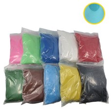 제오오스토어 색모래 1kg 하늘 추석선물 미술색 고운색 컬러샌드