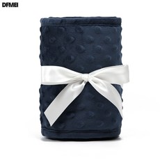 DFMEI 2024ins嬰兒護欄軟包兒童防撞純色分片式牀圍, 1個, 藏青色(泡泡絨)