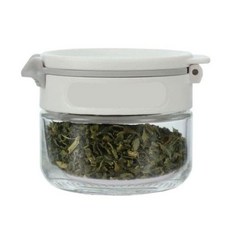 시노글라스 양념통 유리 조미료통 양념병 화이트 85ml, 2개, 1ml