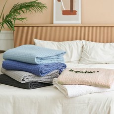 피그먼트 이불 겸 양면패드 킹 60수 아사면, 아이보리