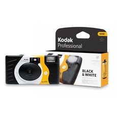 코닥 일회용 흑백 플래시 카메라 400TX 27, 1개