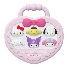 산리오 캐릭터즈 반지 세트 6개입 키티 쿠로미