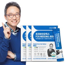 오한진 프리바이오틱스 FOS 트리플 3박스x30포 3개월분, 30회분, 3개